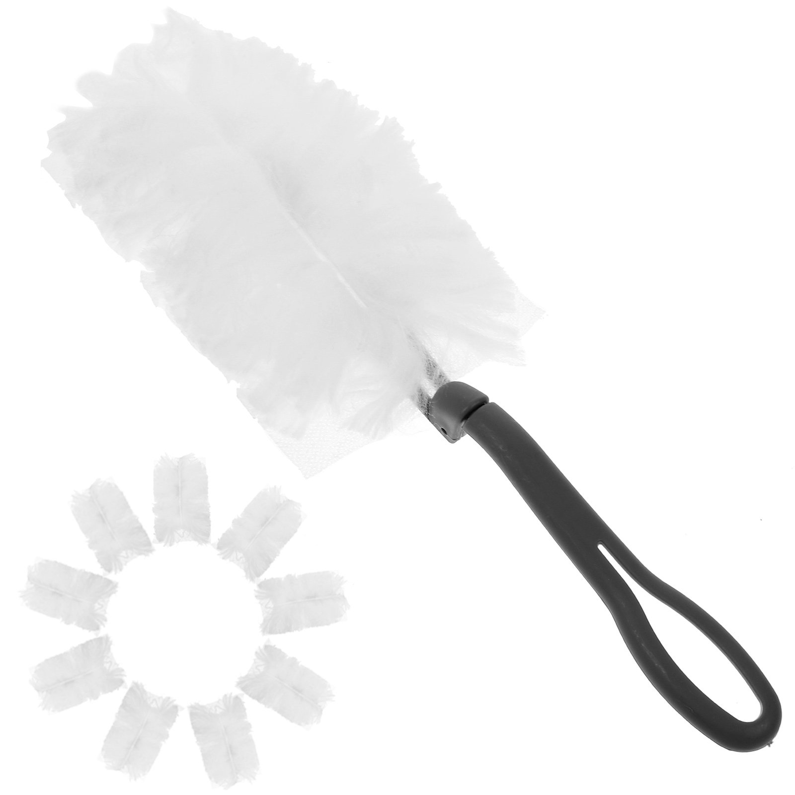 10Pcs Dusting Duster with Hand - Car Cleaning Brush review and price